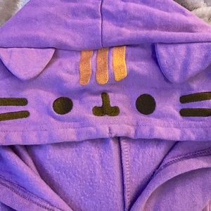 Purple Bat Pusheen Hoodie